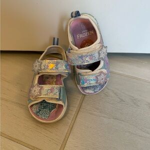 Disney Frozen Kids Sandals - Blue and Pink
